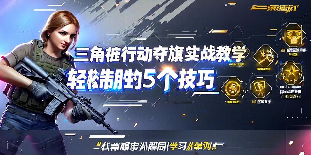 三角洲行动夺旗战实战教学,轻松制胜的5个技巧
